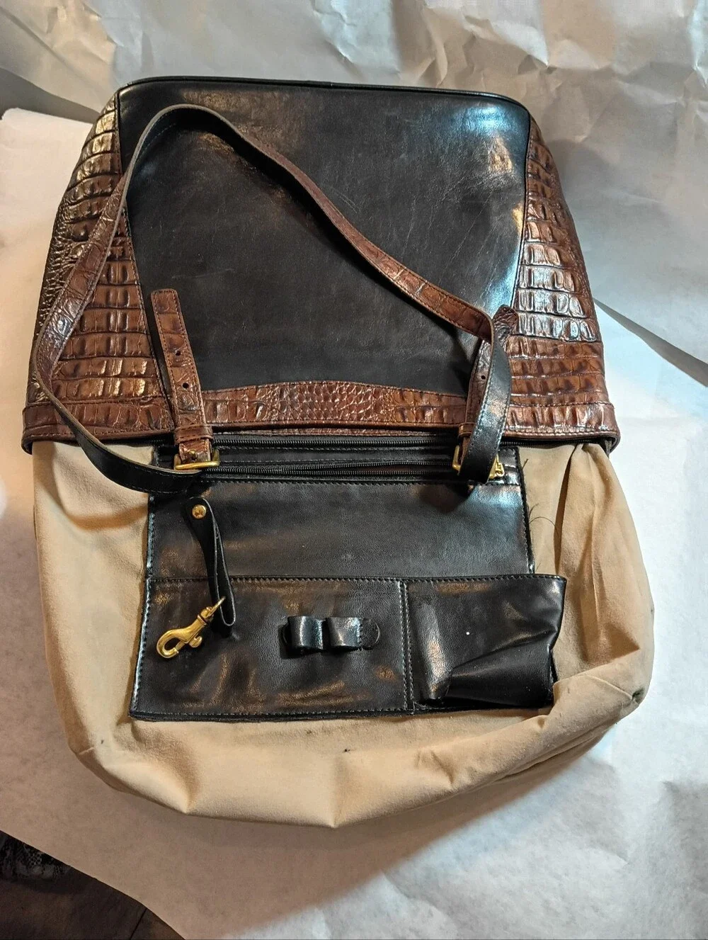 Brahmin tote Women's bag Vintage